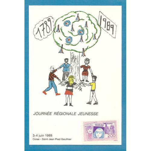 1988   FRANCE  (2529 ) PHILEX-JEUNES 88  EXPOSITION PHILATELIQUE DES JEUNES à NEVERS