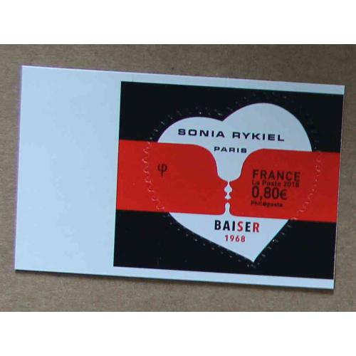 A3-K6 : Saint-Valentin - Sonia Rykiel . Autocollant / Autoadhésif