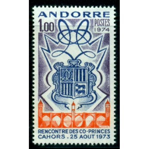 Timbre neuf** d'Andorre n° 239