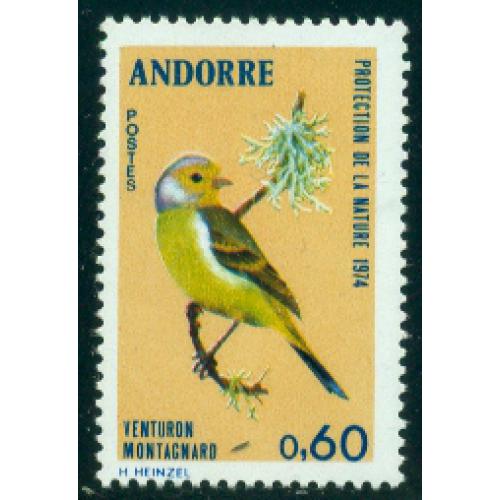 Timbre neuf** d'Andorre n° 240