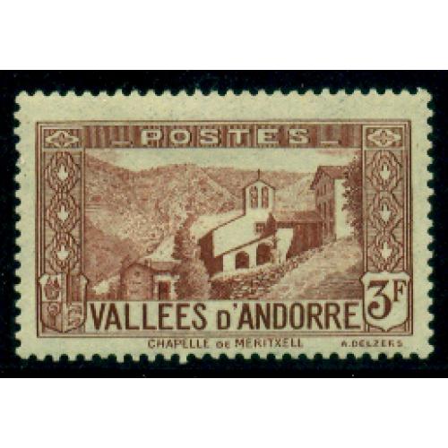 Timbre neuf* d'Andorre n° 88