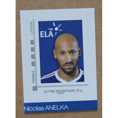 B1-G4 : Nicolas Anelka - Association ELA . Autoadhésif, autocollant