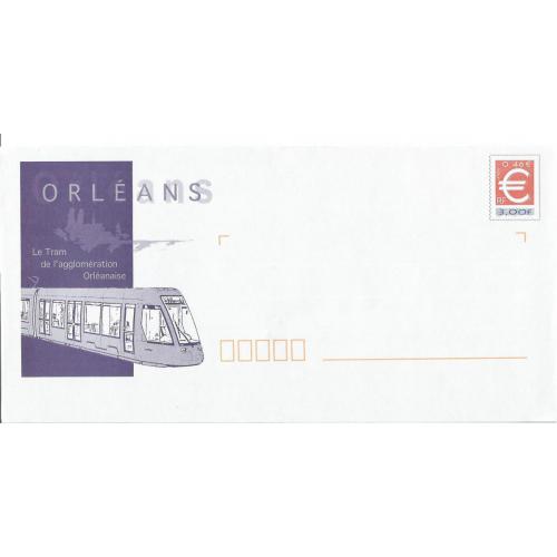 Prêt à Poster PAP  ORLEANS - LOIRET - Le TRAMWAY  Neuf (Rep. Euro)