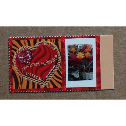 P1-M1 : Saint-Valentin Coeurs 2006 (Maison Jean-Louis Scherrer) -  Autoadhésif / autocollant