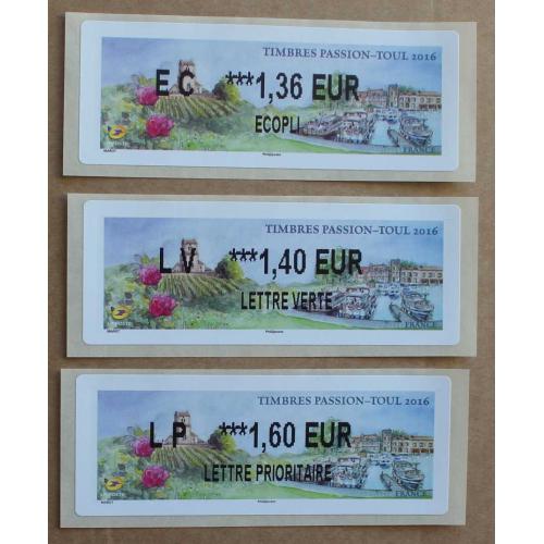 Lis2016-42 : Timbres Passion - Toul 2016  EC 1.36,  LV 1.40,   LP 1.60