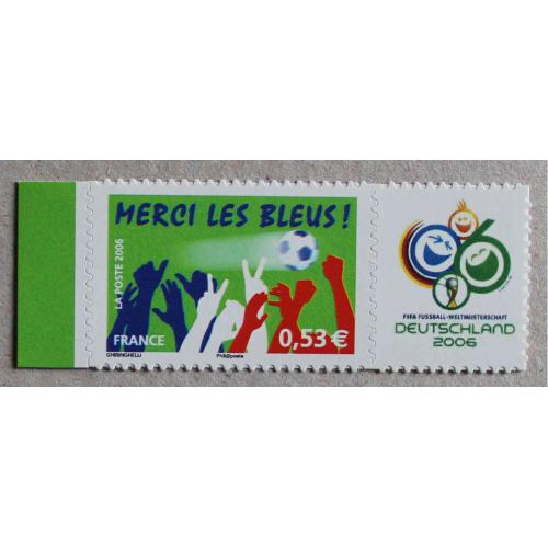 P1-M5 : Sport Football Merci les Bleus - Coupe du Monde 2006 / Logo